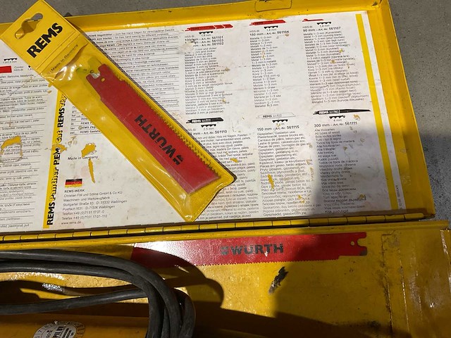 Rems tiger reciprozaag - afbeelding 3 van  3