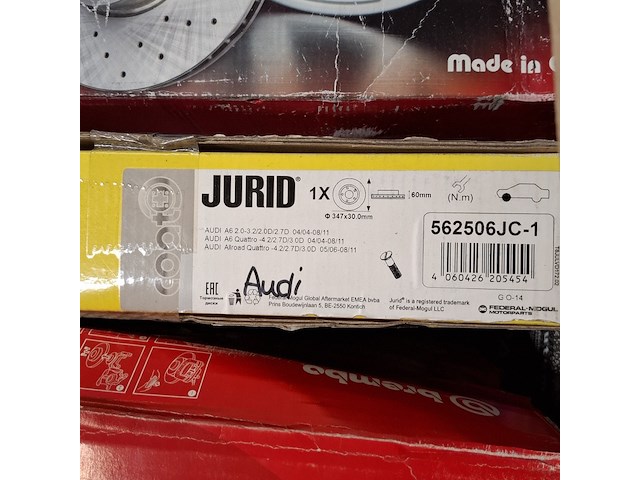 Remschijven & handrem kabels, o.a. brembo - afbeelding 2 van  32