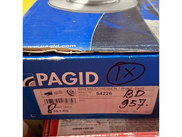 Remschijven & handrem kabels, o.a. brembo - afbeelding 4 van  32