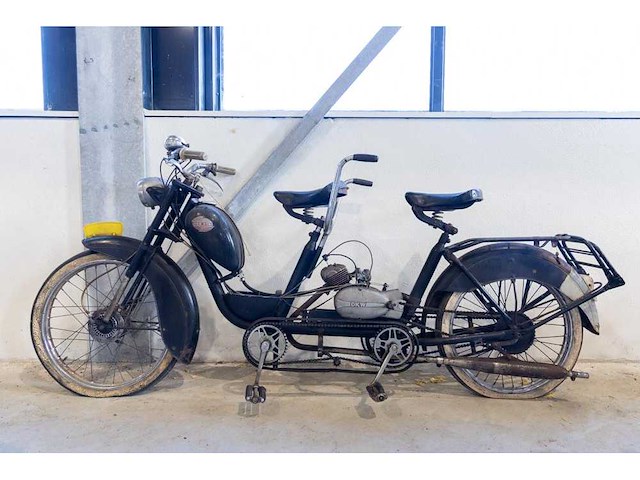 Renata dkw tandem brommer - afbeelding 4 van  10