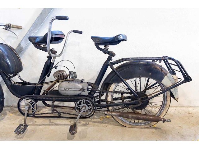 Renata dkw tandem brommer - afbeelding 8 van  10