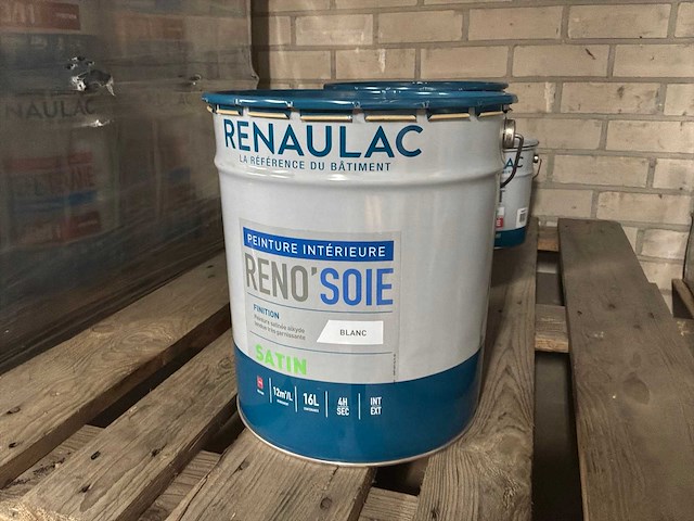 Renaulac reno'soie zijdeglans lakverf (2x) - afbeelding 1 van  3