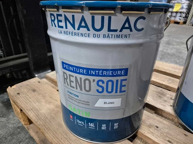 Renaulac reno'soie zijdeglans lakverf (2x) - afbeelding 2 van  3