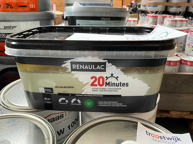 Renaulac verf (3x) - afbeelding 2 van  5
