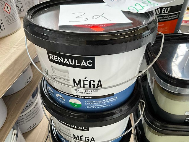 Renaulac verf (3x) - afbeelding 2 van  5