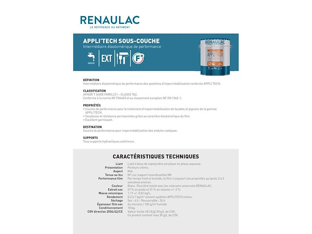 Renaulac voorstrijk/primer (22x) - afbeelding 5 van  5