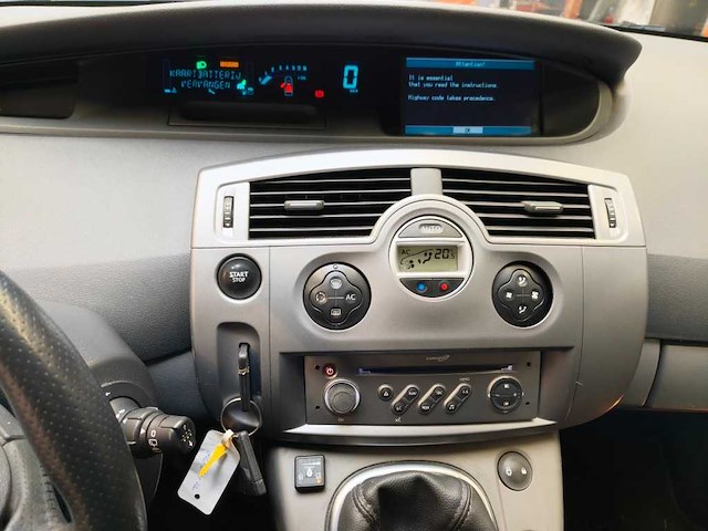 Renault - 2007 - grand scénic - 2.0-16v tech line lpg/g3 - 16-xl-sb - afbeelding 5 van  7