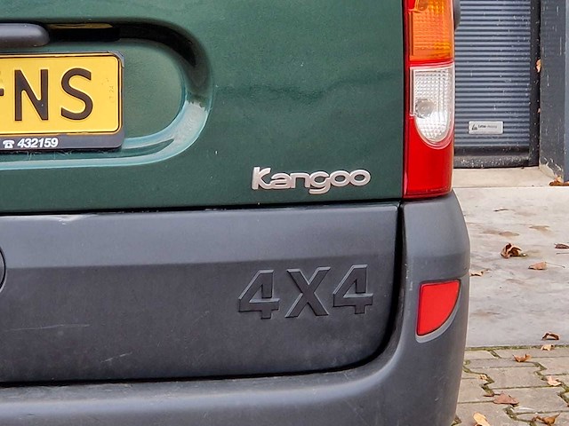 Renault - 2007 - kangoo - 1.6-16v 4x4 privil. - 08-xj-ns - afbeelding 26 van  26