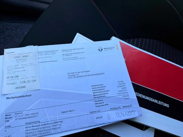 Renault - clio - 1.6 r.s. - tn-060-b - 2013 - afbeelding 9 van  17