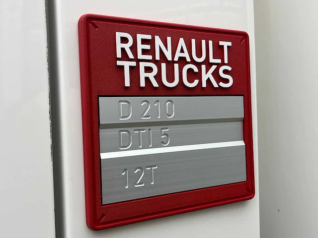 Renault - d210 - koeltruck - handgeschakeld - bloemen - thermo king t800-r 2019 - vrachtwagen - afbeelding 10 van  23