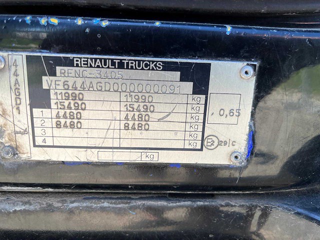 Renault - midlum 190-12ml - bedrijfswagen - afbeelding 17 van  25