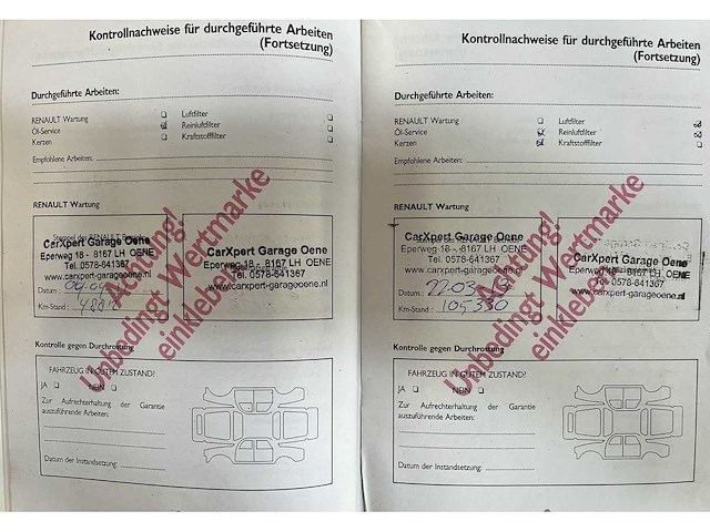 Renault - scénic - 1.6-16v auth, 63-lgj-5 - afbeelding 9 van  20