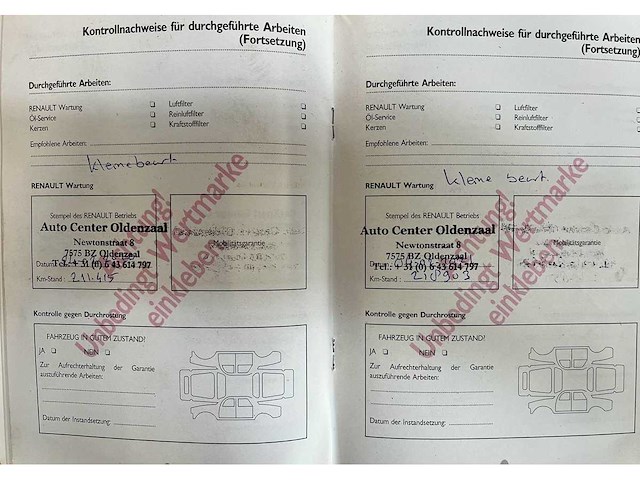 Renault - scénic - 1.6-16v auth.basis - personenauto - afbeelding 10 van  20