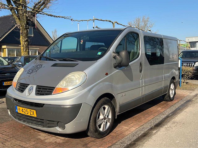 Renault - trafic t29 l2/h1 2.5 dci q 107kw e4 fap - automaat - camper - 2009 - k-425-zx - afbeelding 1 van  19