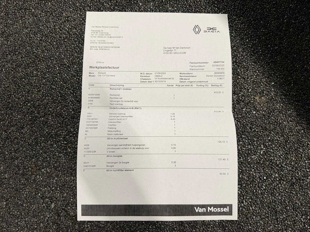 Renault clio 1.0 tce intens 2019 | g-666-jz iaw - afbeelding 9 van  16