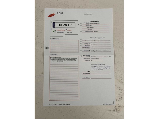 Renault clio estate 1.2 tce dynamique, 18-zs-fp - afbeelding 5 van  13