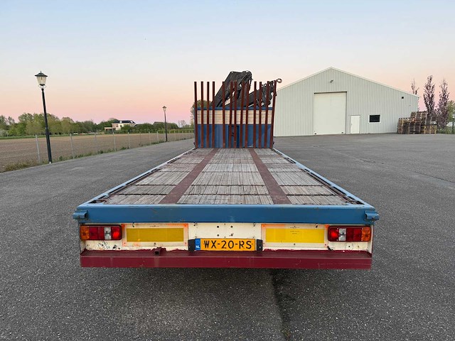 Renault hr 388 6x2 autolaadkraan 22t/m met draco aanhangwagen - afbeelding 3 van  42