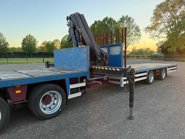 Renault hr 388 6x2 autolaadkraan 22t/m1 met draco aanhangwagen - afbeelding 5 van  42
