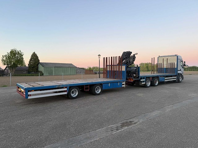 Renault hr 388 6x2 autolaadkraan 22t/m1 met draco aanhangwagen - afbeelding 41 van  42