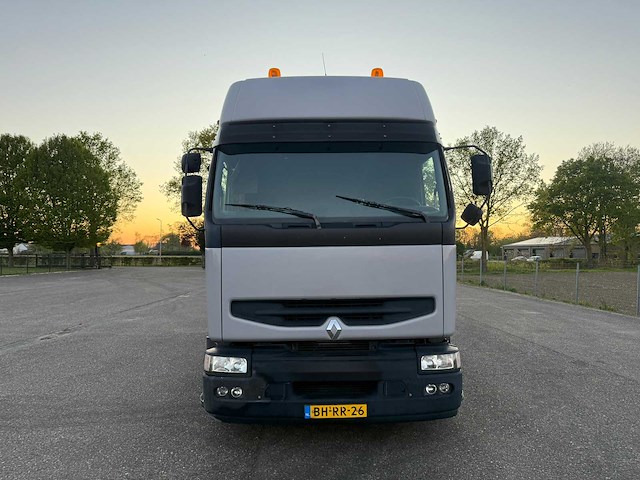 Renault hr 388 6x2 autolaadkraan 22t/m1 met draco aanhangwagen - afbeelding 2 van  39