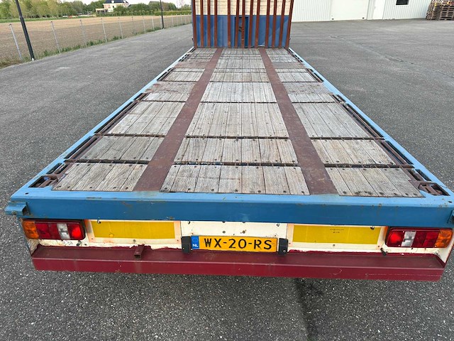 Renault hr 388 6x2 autolaadkraan 22t/m1 met draco aanhangwagen - afbeelding 10 van  39