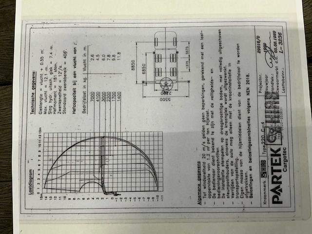 Renault hr 388 6x2 autolaadkraan 22t/m1 met draco aanhangwagen - afbeelding 33 van  39