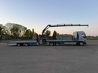 Renault hr 388 6x2 autolaadkraan 22t/m1 met draco aanhangwagen - afbeelding 35 van  39