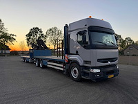 Renault hr 388 6x2 autolaadkraan 22t/m1 met draco aanhangwagen - afbeelding 36 van  39