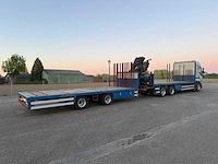 Renault hr 388 6x2 autolaadkraan 22t/m1 met draco aanhangwagen - afbeelding 37 van  39