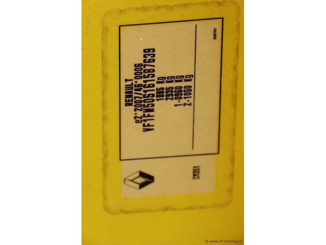 Renault kangoo bedrijfsauto - kenteken: v-461-td - afbeelding 24 van  32