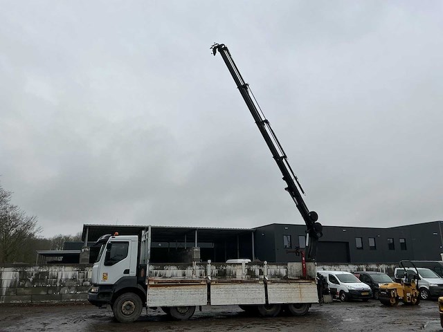 Renault kerax 430 dxi vrachtwagen met autolaadkraan hiab 166 es-4 hiduo - afbeelding 30 van  50
