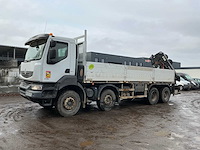 Renault kerax 430 dxi vrachtwagen met autolaadkraan hiab 166 es-4 hiduo - afbeelding 1 van  70