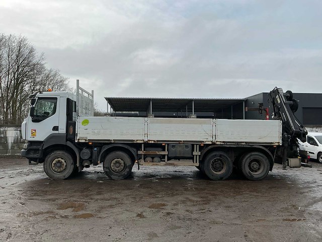 Renault kerax 430 dxi vrachtwagen met autolaadkraan hiab 166 es-4 hiduo - afbeelding 14 van  70
