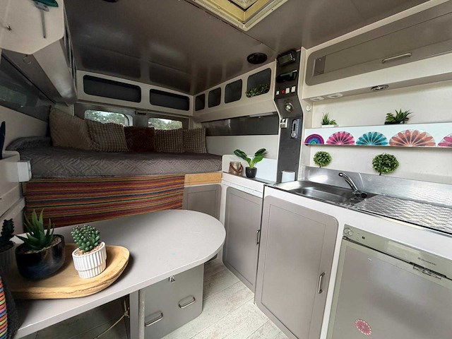 Renault master 3.3 camper 2.8 kampeerwagen 68-vb-zz - afbeelding 10 van  28