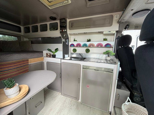 Renault master 3.3 camper 2.8 kampeerwagen 68-vb-zz - afbeelding 11 van  28