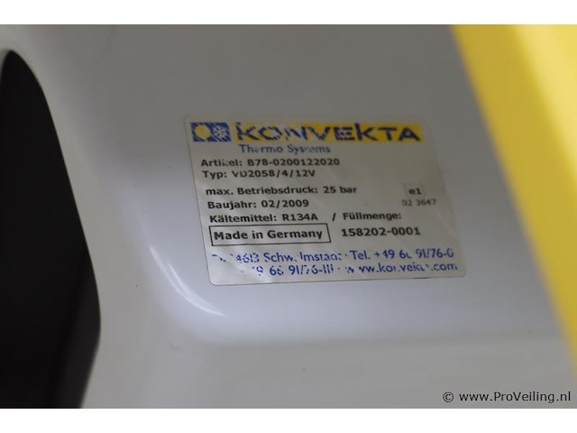 Renault master bestel ii t35 2.5 dci l2h2 | geconditioneerd tempratuurregeling | konvekta thermosystems fk2510/4/24v | kenteken: 9-vbh-41 - afbeelding 9 van  62
