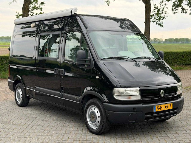 Renault master camper 3.3t l2 h2 222 dci kampeerwagen 54-lxx-7 - afbeelding 25 van  28