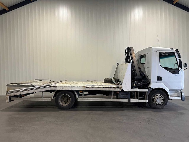 Renault midlum 150-08/b oprijwagen met hiab 060 laadkraan bj-hd-16 - afbeelding 3 van  27
