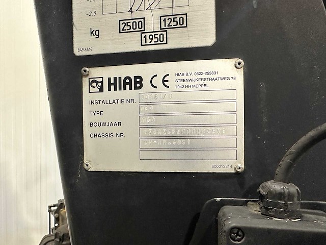 Renault midlum 150-08/b oprijwagen met hiab 060 laadkraan bj-hd-16 - afbeelding 19 van  27