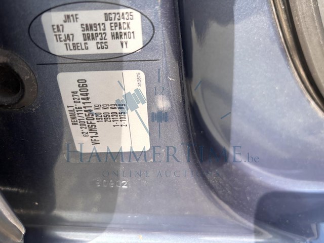 Renault scenic ii phase ii 1.5 dci latitude, 2009 - afbeelding 21 van  38