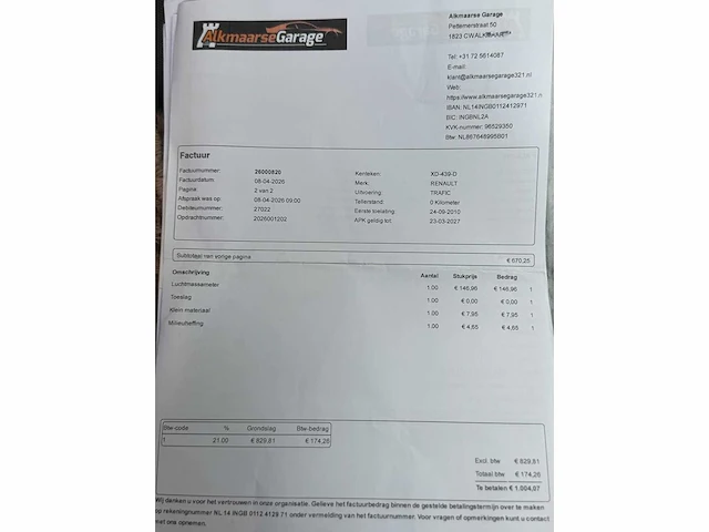 Renault trafic 2.0 camper, xd-439-d - afbeelding 19 van  30