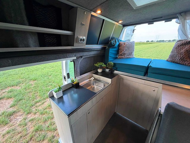 Renault trafic camper 1200 l2h2 1.9 dci 82 kampeerwagen pf-616-f - afbeelding 2 van  14