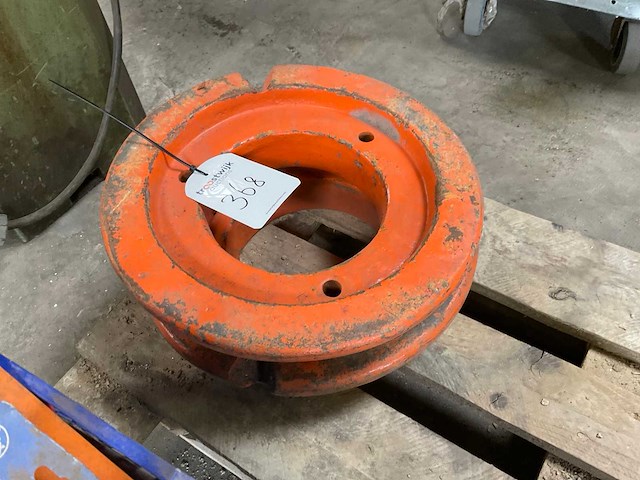 Renault wiel gewicht (2x) - afbeelding 1 van  3