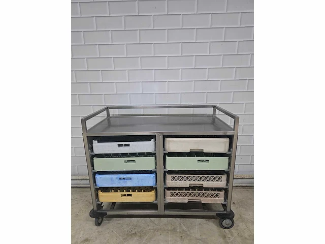 Rendisk - rvs mobiele vaatwaskorvenwagen - afbeelding 2 van  4