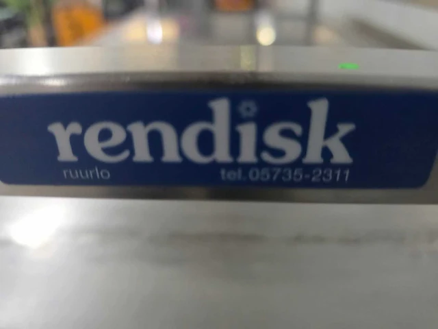 Rendisk - rvs mobiele vaatwaskorvenwagen - afbeelding 3 van  4