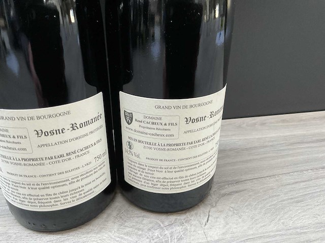 Rene cacheux vosne-romanee 2020 (2x) - afbeelding 3 van  4