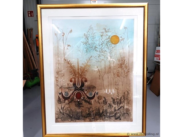 Rene lubarow lithografie - afbeelding 2 van  5