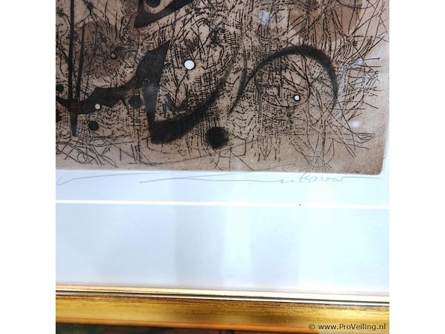 Rene lubarow lithografie - afbeelding 3 van  5