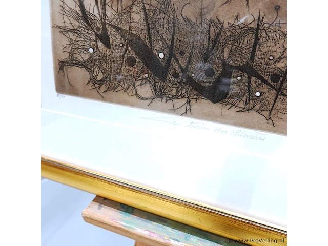 Rene lubarow lithografie - afbeelding 4 van  5