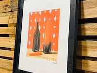 René margritte lithograaf - gesigneerd met certificaat